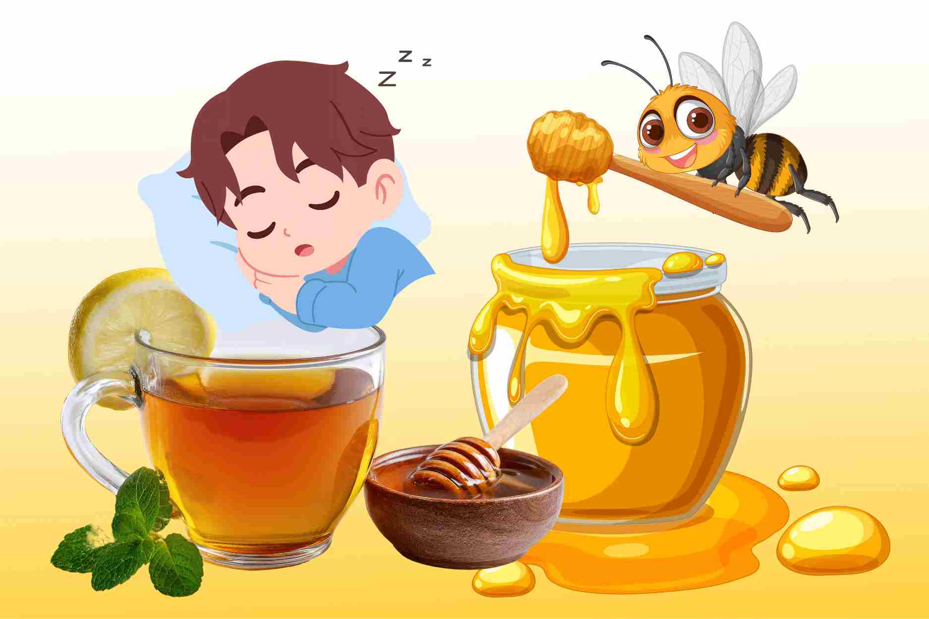Suggestions for drinking honey to help warm the body and sleep easily in winter