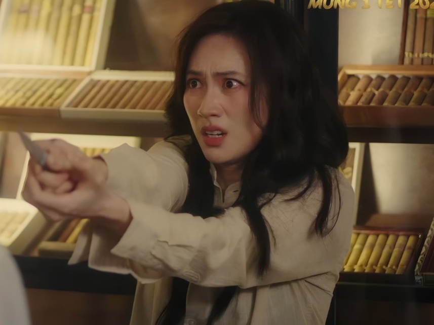 Phuong Anh Dao. Photo : equipe de tournage.