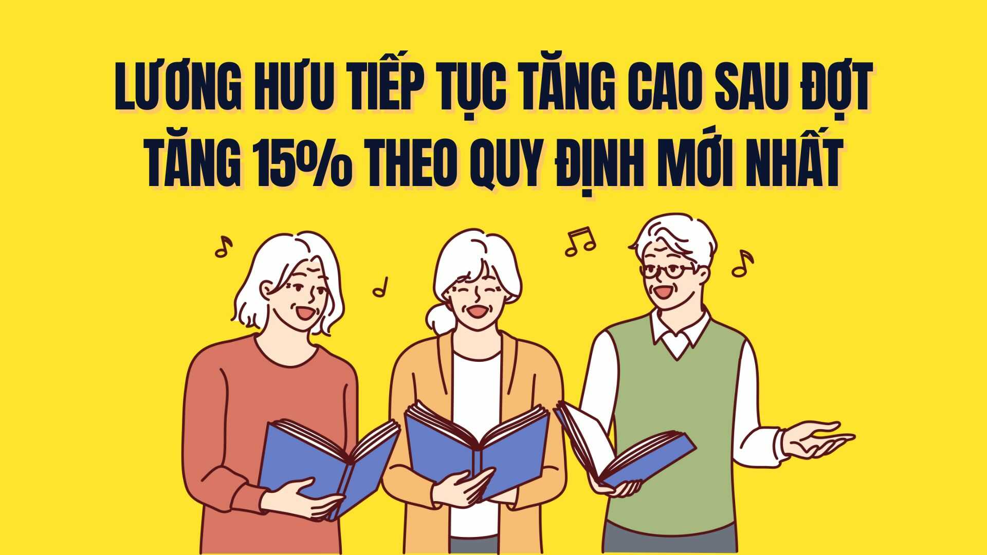 Pensions continue to increase sharply after the 15% increase according to the latest regulations. Graphics: Tra My