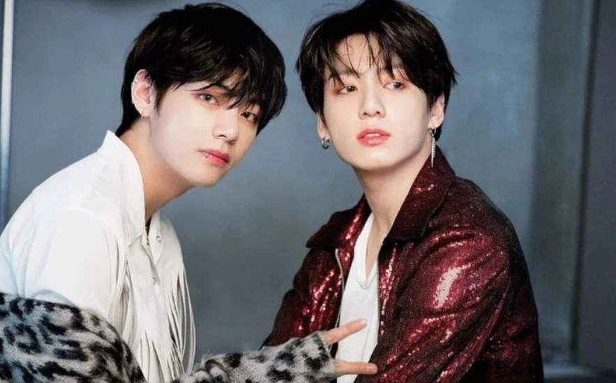 V, Jungkook BTS. Photo: Lotte.