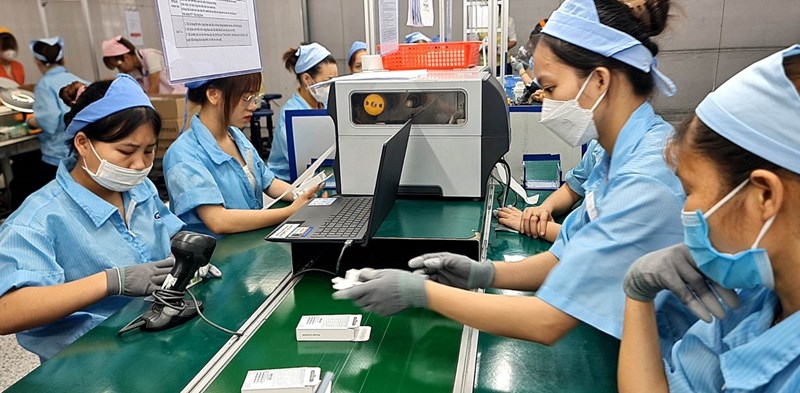 The highest Tet bonus in Thai Nguyen is 136.7 million VND. Photo: Duong Thai