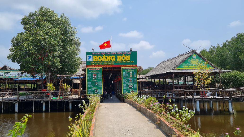 Diem du lich sinh thai Hoang Hon, Dat Mui, Ca Mau. Anh: Nhat Ho.