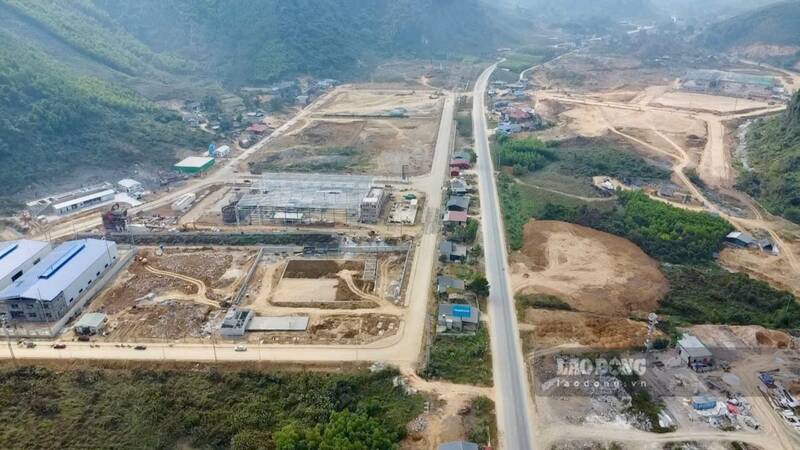 Quang Chu Industrial Cluster Project. Photo: Viet Bac