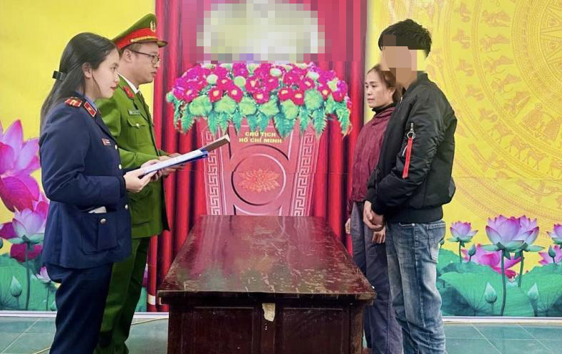 Khởi tố đối tượng P về hành vi cướp tài sản. Ảnh: Công an Hà Tĩnh.