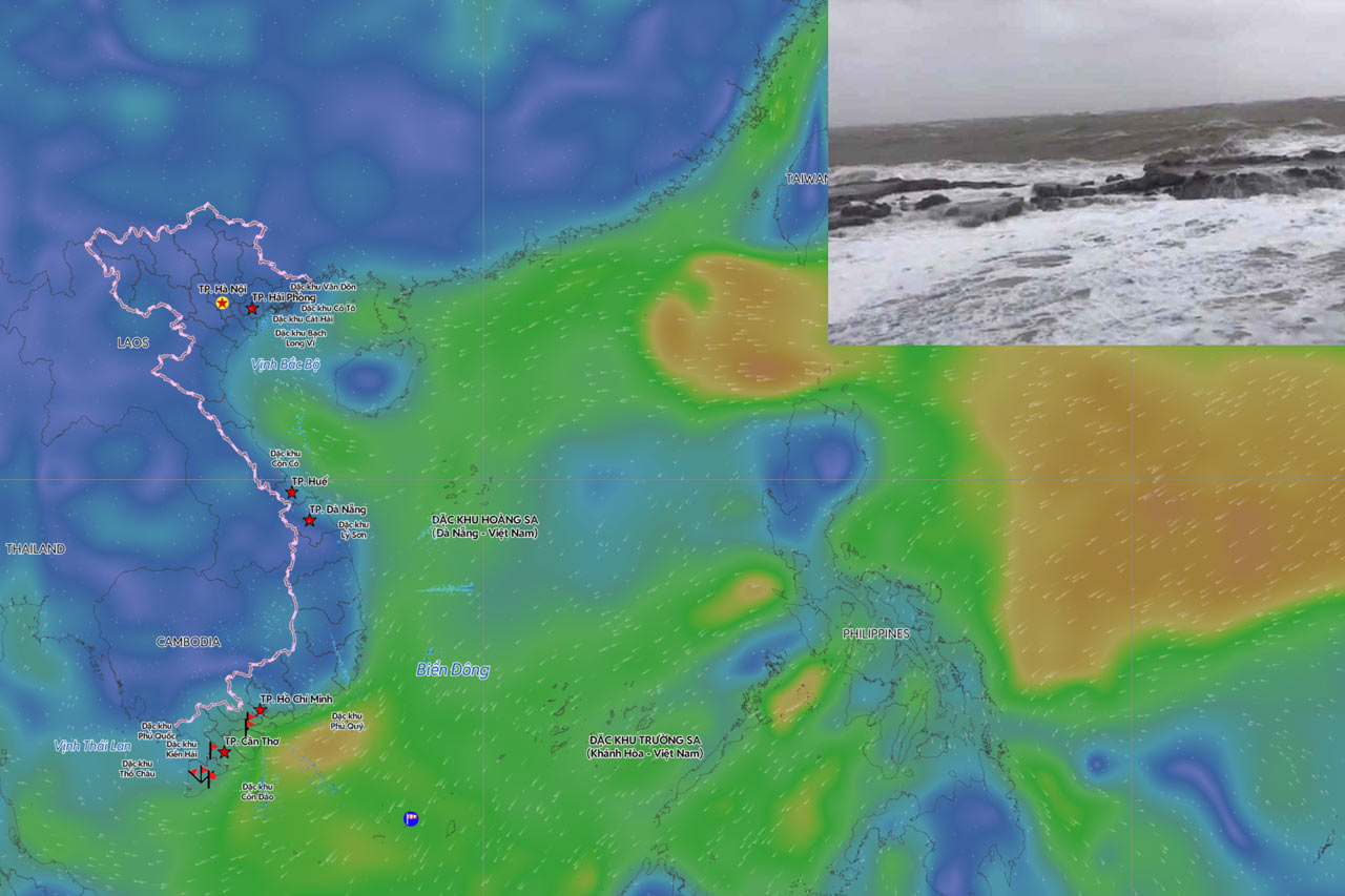Unfavorable weather developments forecast tonight and tomorrow, January 25th