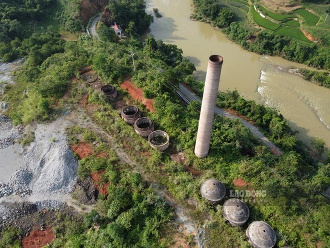 Tay Giang Co., Ltd. is one of the 203 businesses owing taxes in Cao Bang. Photo: Tan Van