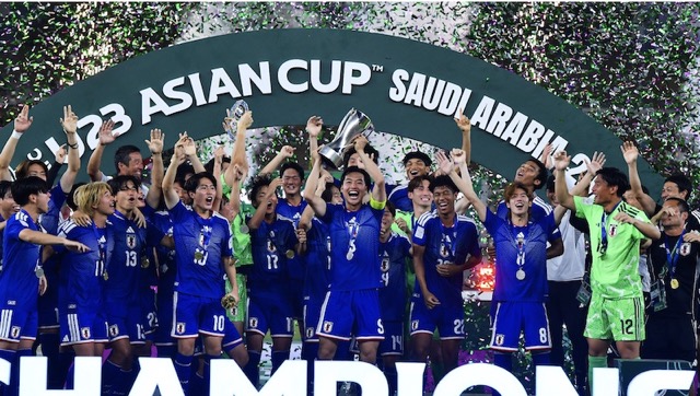 U23 중국과 U23 일본, 2026 AFC U-23 챔피언십 결승전에서 만나다. 사진; AFC