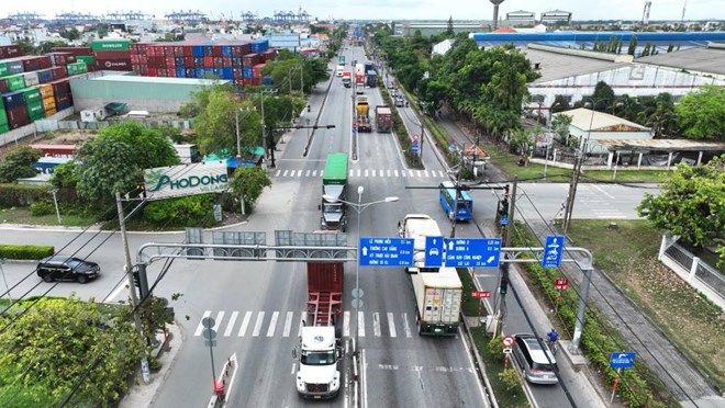 Nguyen Thi Dinh street will be expanded to 60 - 73 m. Photo: Anh Tu