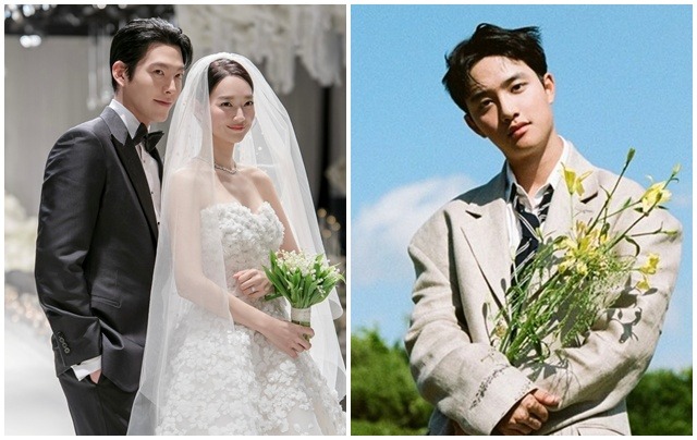 Nam dien vien D.O tiet lo so tien mung cuoi Kim Woo Bin va Shin Min Ah. Anh Lotte