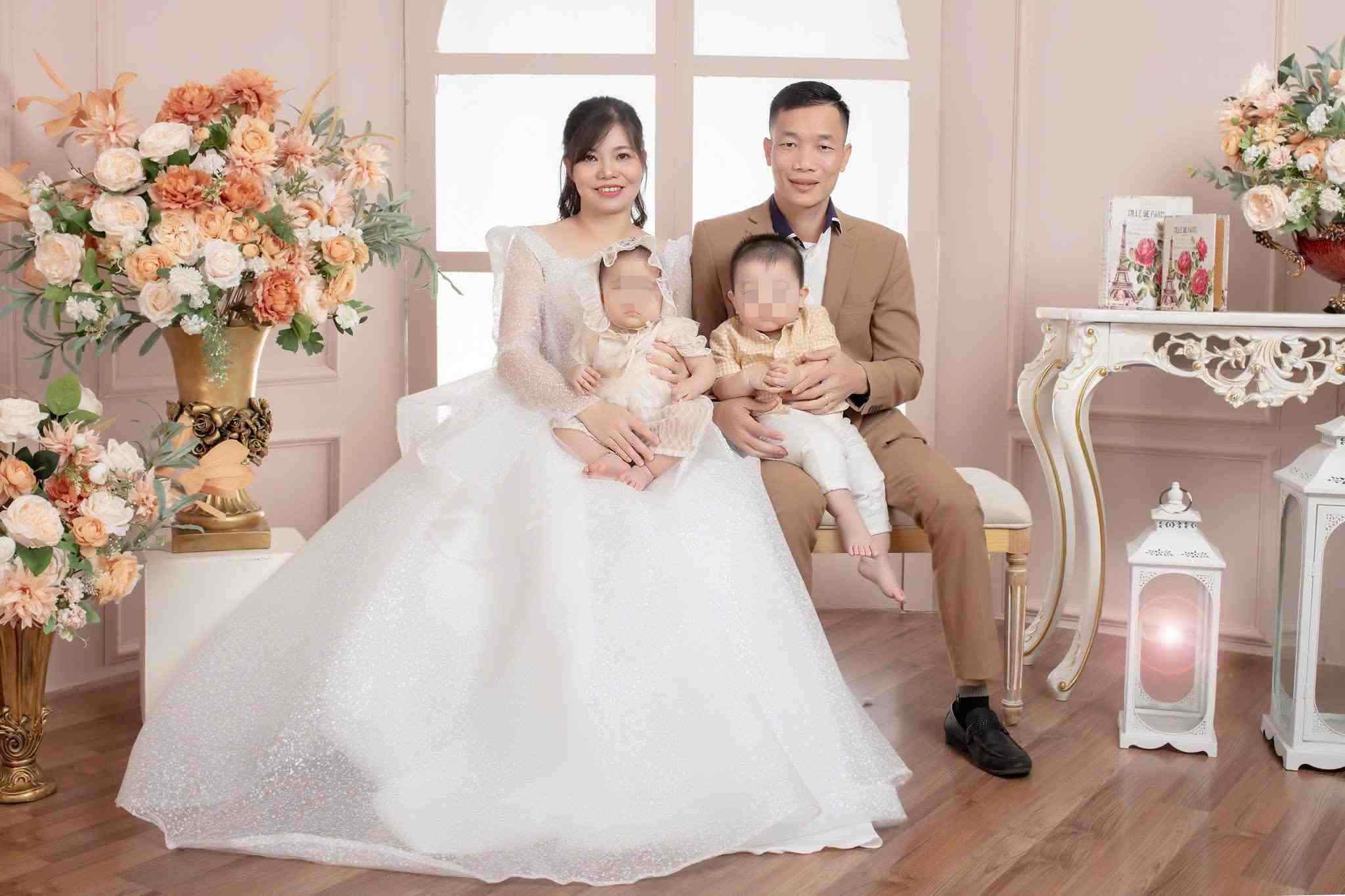 Infertility 7 interventions all failed, Mr. Hai and Ms. Trang still persistently harvested sweet fruit after 8 years. Photo: Family provided