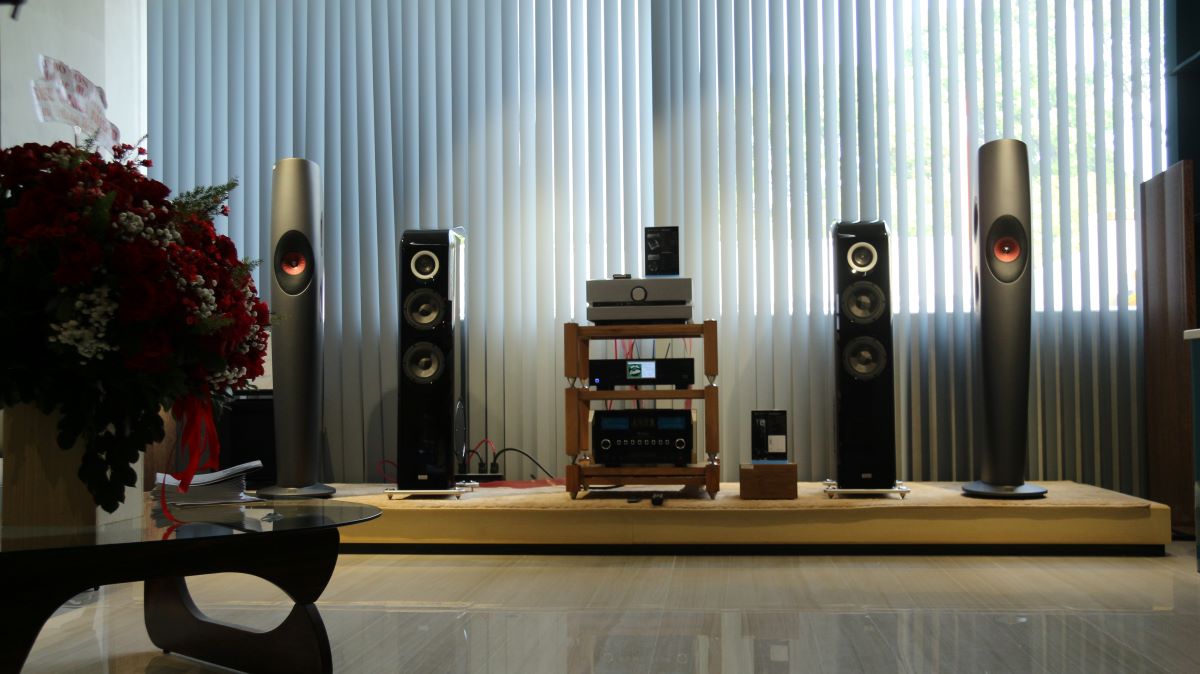 Phuc Thanh Audio is a pioneer in importing and distributing genuine audio equipment in Vietnam, with a modern showroom in Ho Chi Minh City. Photo: Huyen Van