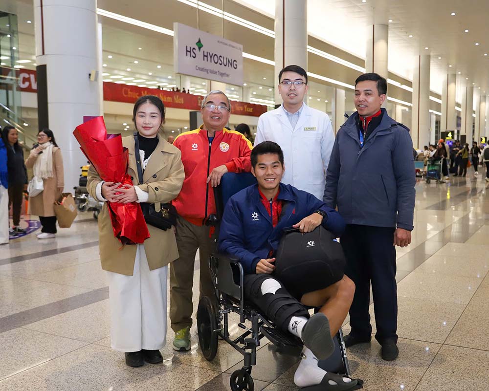 Hieu Minh se duoc phau thuat tai benh vien Vinmec va se som buoc vao qua trinh tap phuc hoi.