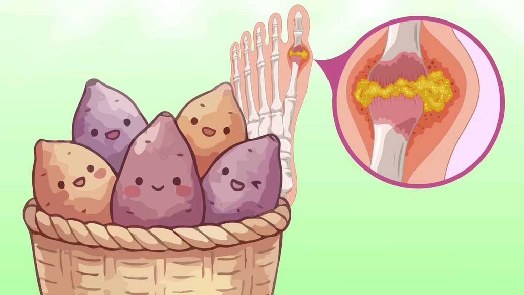 이 전분은 올바르게 사용하면 요산 수치를 높이는 사람에게 적합합니다