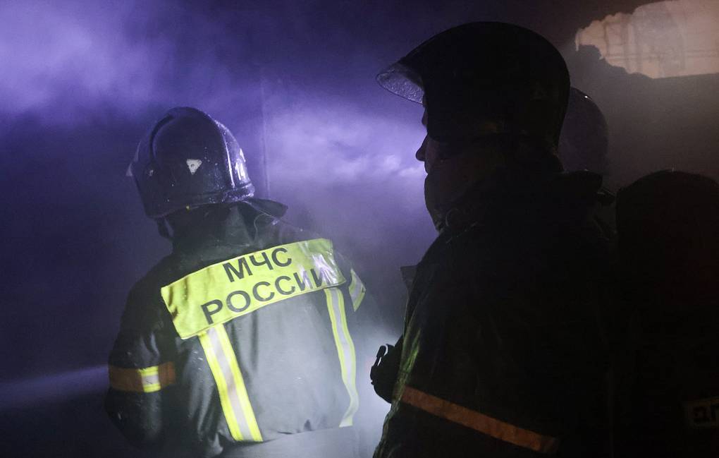 Les equipes de secours dans la ville de Belgorod, en Russie. Photo: TASS