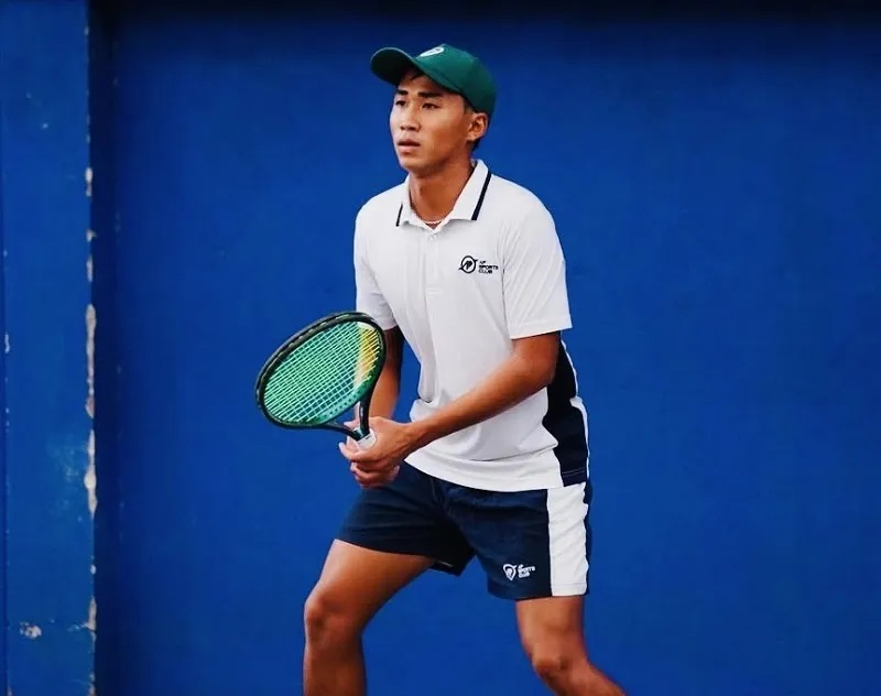 Vu Ha Minh Duc continua compitiendo en el torneo ATP Challenger 50. Foto: VTF