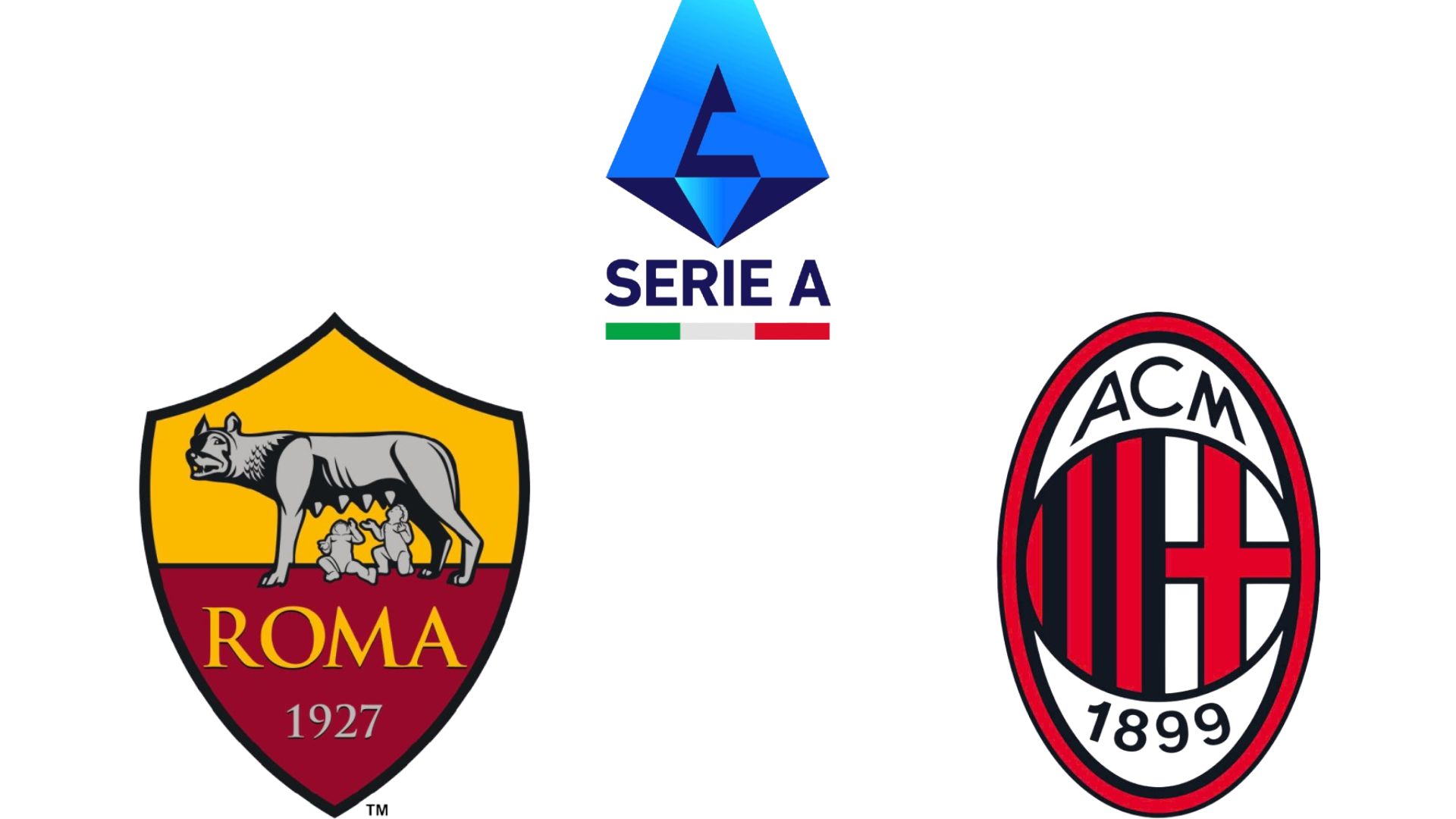 Football prediction Roma vs AC Milan in Serie A. Graphics: Van An