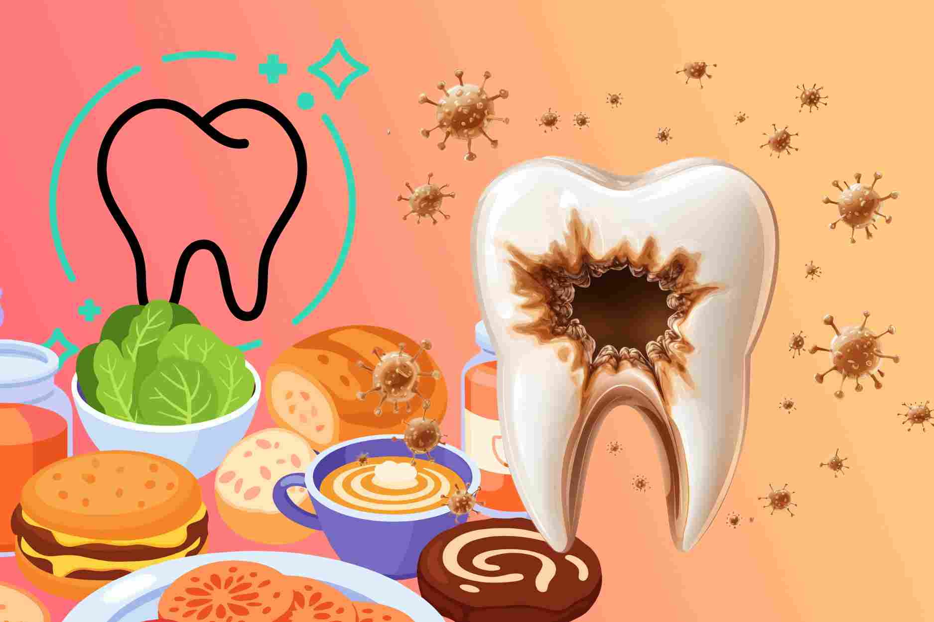5 signs of tooth enamel wear and foods to avoid.
