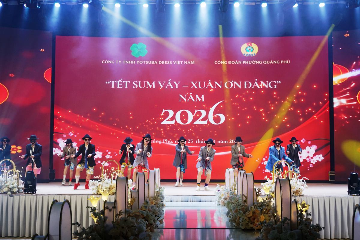 Cac tiet muc van nghe do cong nhan lao dong the hien. 