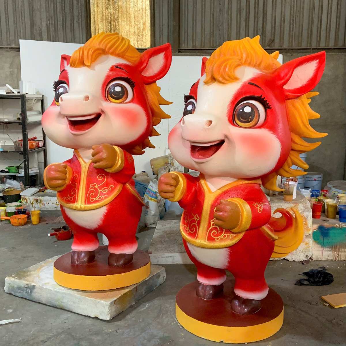 Hinh anh ngua chibi. Anh: Minh Tam