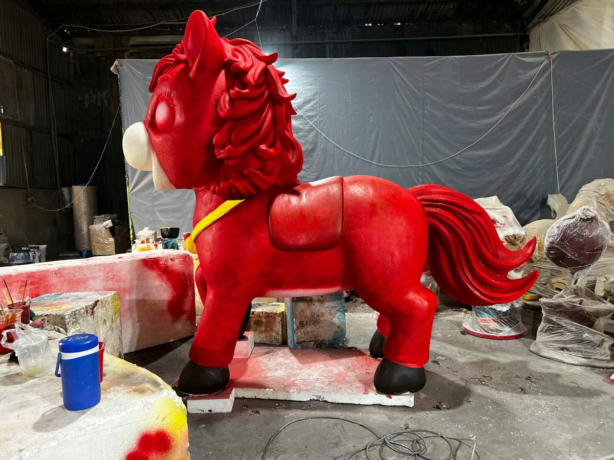 Linh vat ngua Tet Nguyen dan Binh Ngo 2026 tai xuong. Anh: Minh Tam