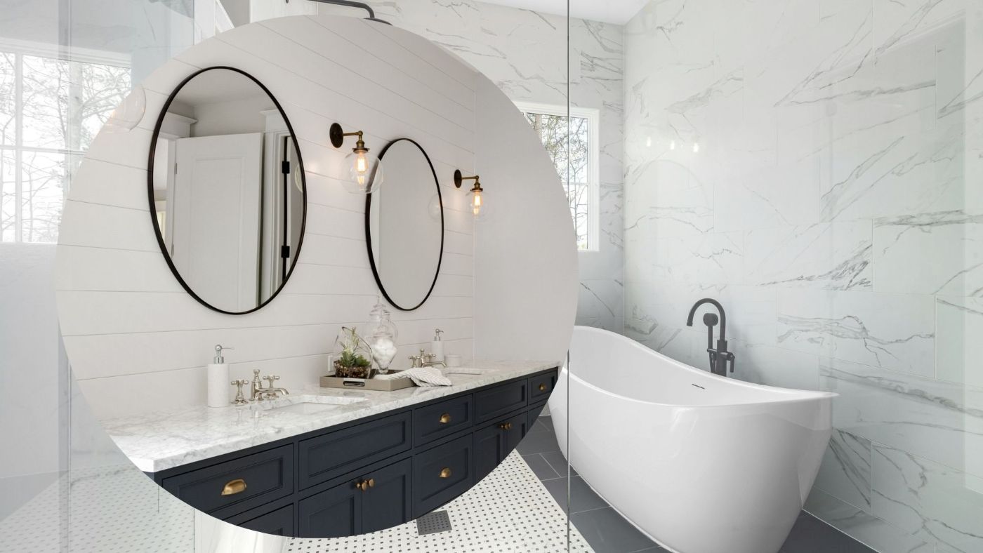 Storage space plays an important role in keeping the bathroom tidy. Graphics: Thanh Thanh