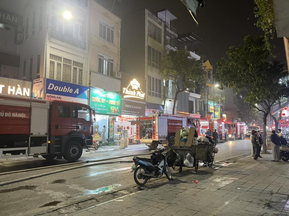 화재 현장. 사진: 탄 반