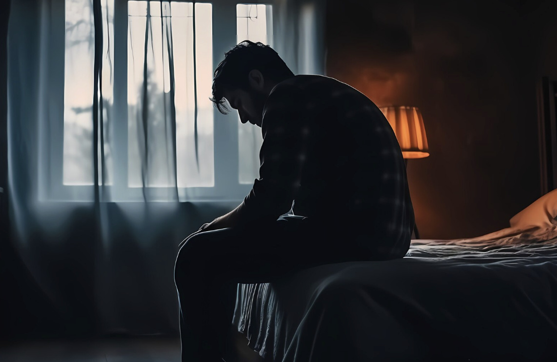 Depression in men is not always expressed by sadness, but often anger. Photo: Thuy Duong