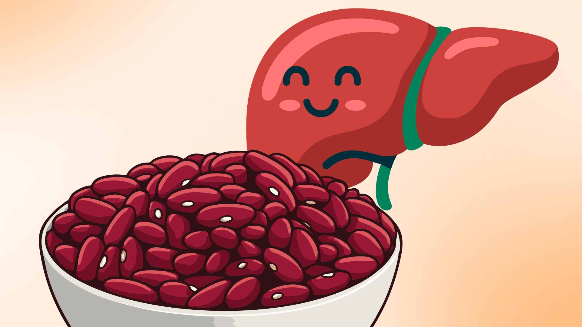 Roasted bean broth helps cool down and detoxify the liver if used correctly