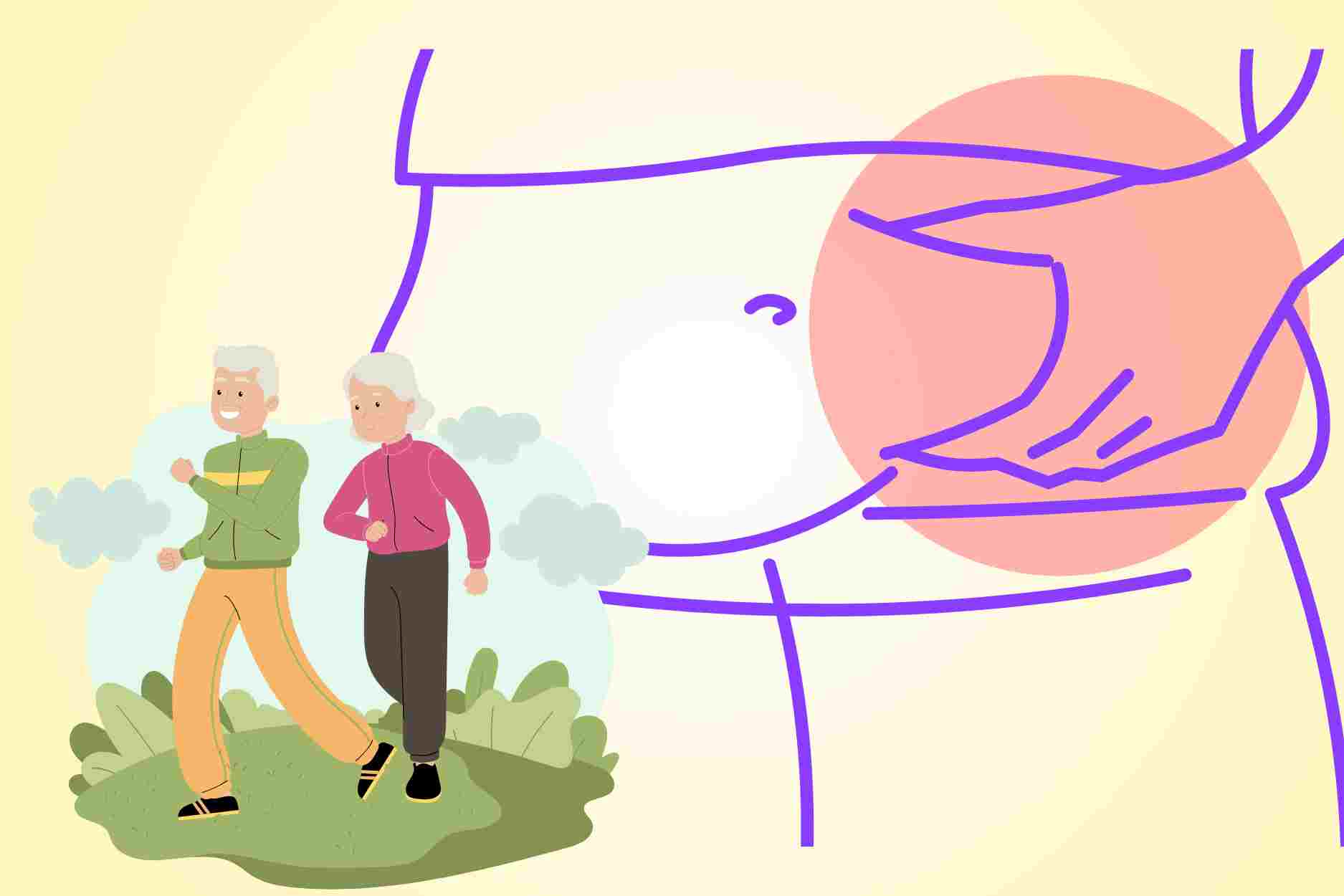 Losing belly fat after 60 is not difficult if you know these exercises