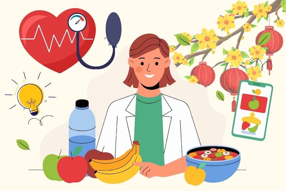 The best way to eat for people with high blood pressure to prepare for Tet