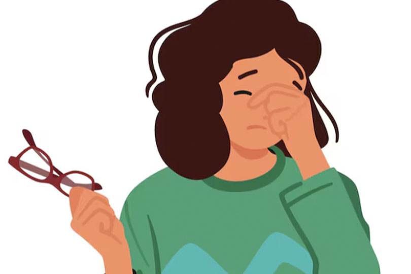 Glaucoma and lifestyle changes that cause young people to get sick early. Illustration: Thien Nhan