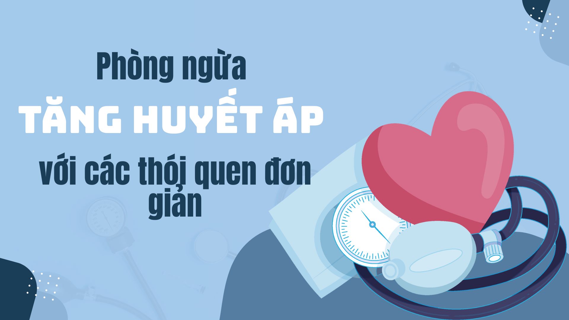 Prevent high blood pressure with simple habits