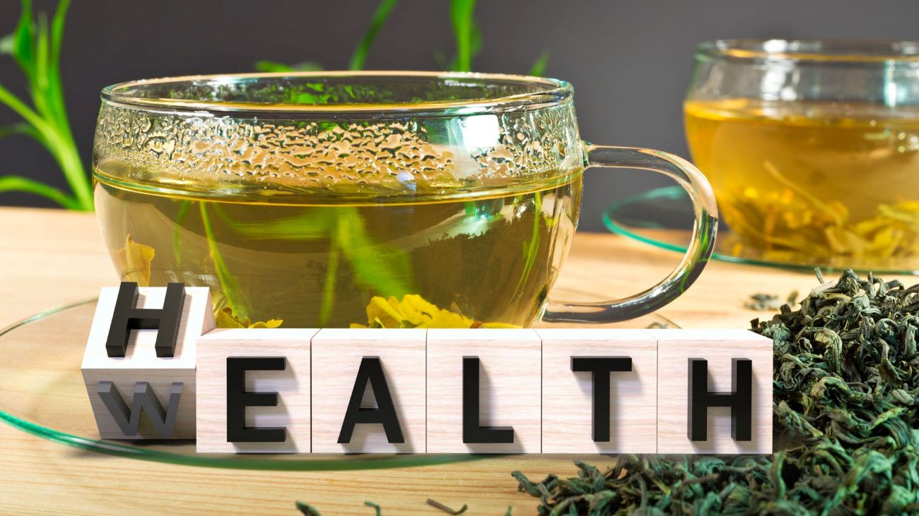 Adding green tea to the diet can effectively support weight loss. Graphics: Thanh Thanh