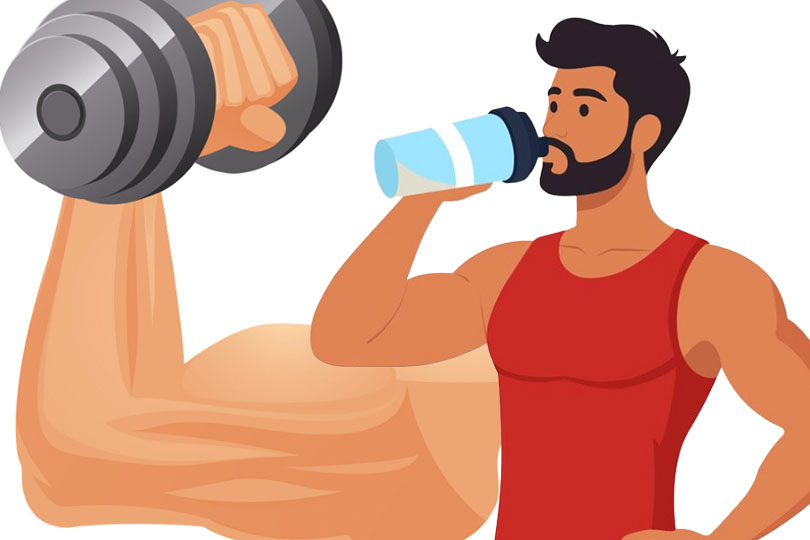 Foods that both replenish water and support muscle recovery. Graphics: Thien Nhan