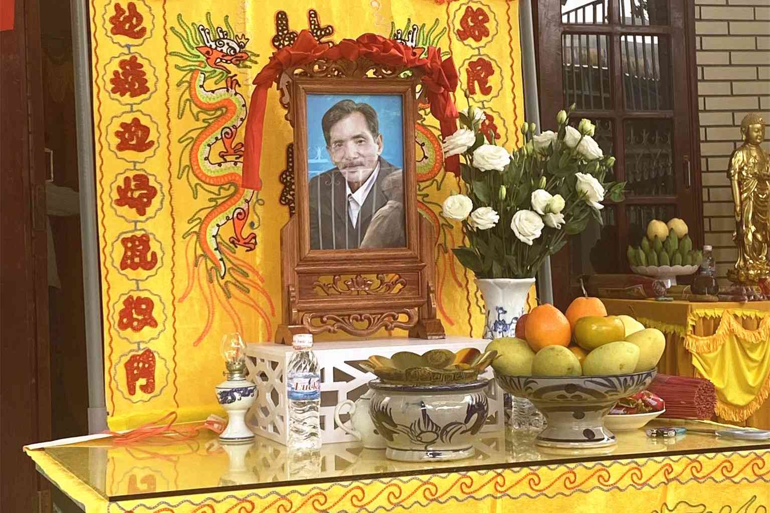 Artist Thuong Tin passed away in December 2025. Photo: To Hieu.