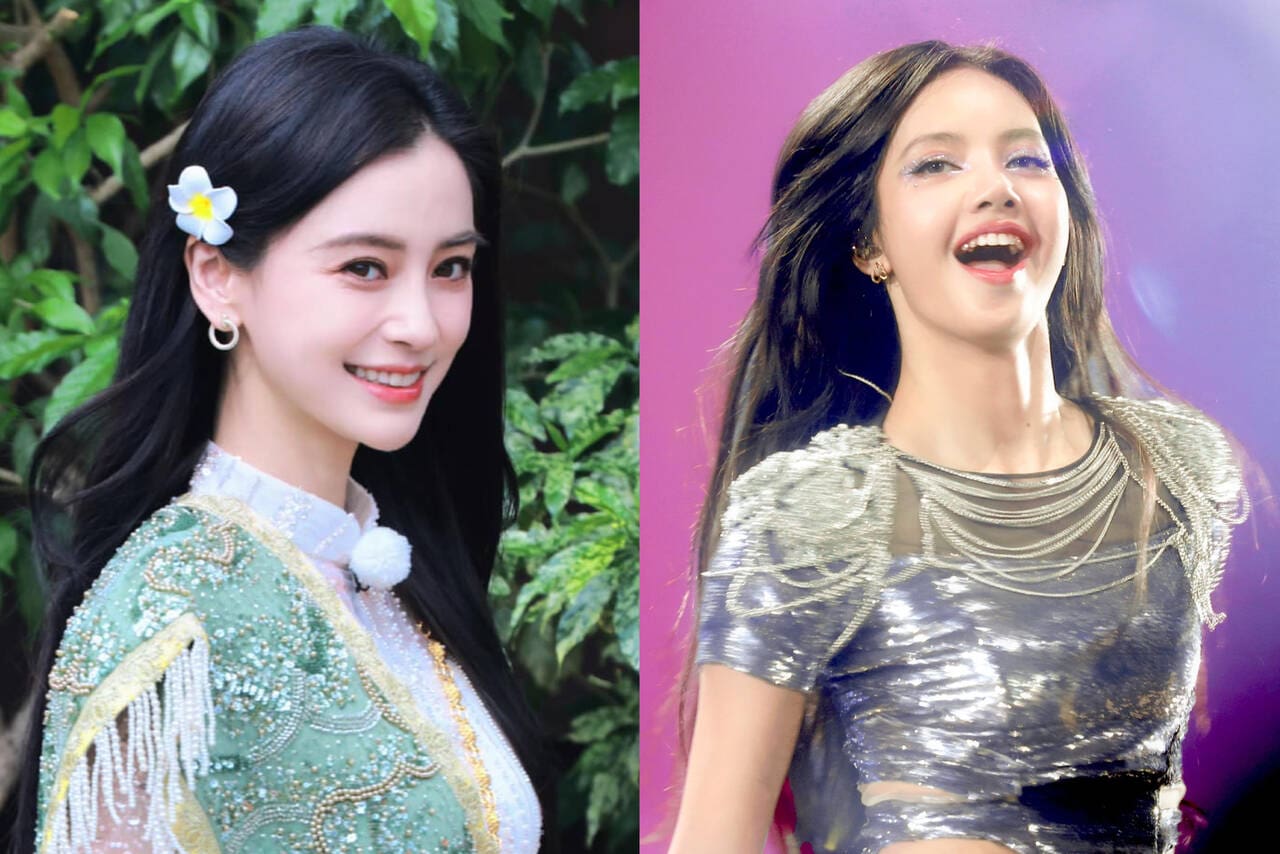 Angelababy bi cam song mot thoi gian do vu di xem Lisa (Blackpink) bieu dien o hop dem. Anh: Nha san xuat