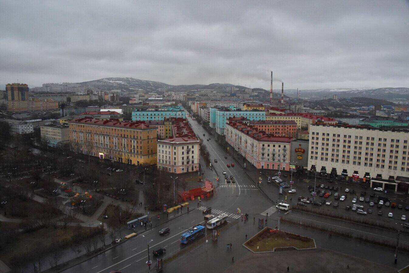 Power outage occurs in the city of Severomorsk, where the headquarters of the Russian Northern Fleet is located. Photo: AFP