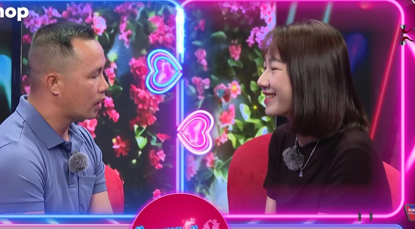 Single mother and male officer at the You Want to Date program. Photo: MCV Unit