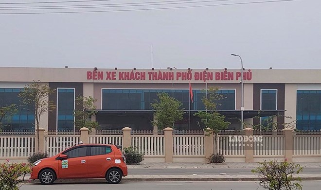 Dien Bien Phu city bus station, Dien Bien province. Photo: Thanh Binh