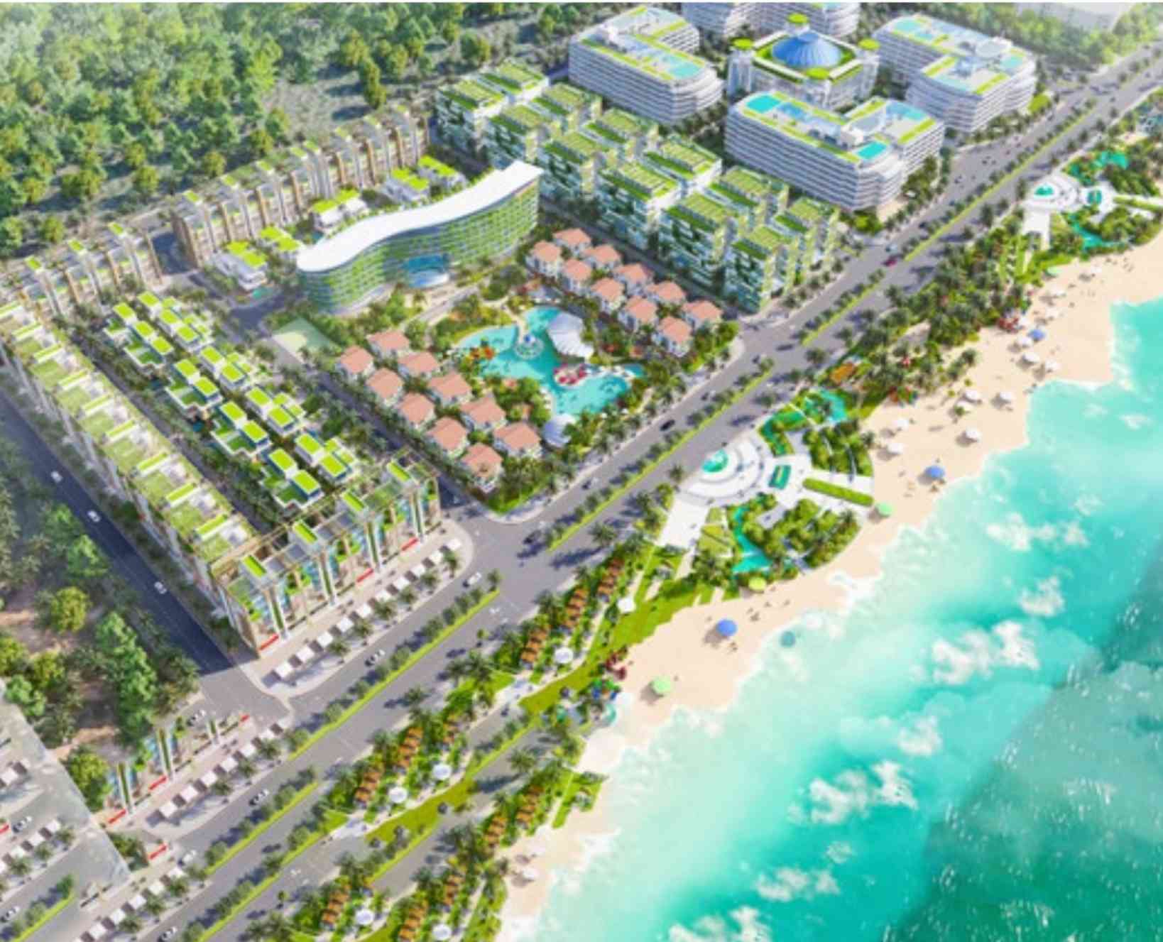 푸옌성 뚜이호아 해변 콘도텔 리조트 프로젝트. 출처: VCG