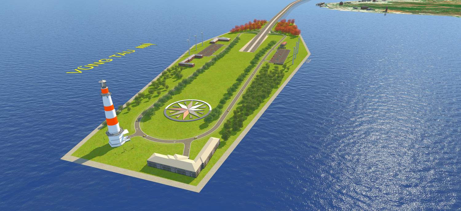 Dao nhan tao huong Vung Tau - Can Gio. Anh: Tedi