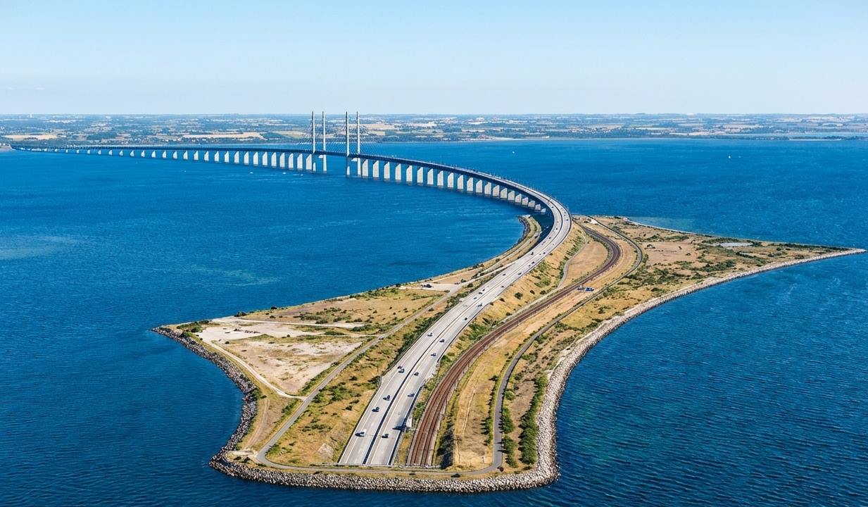 Mot tuyen duong vuot bien ket hop ham ngam duoi day bien. Anh: Tedi