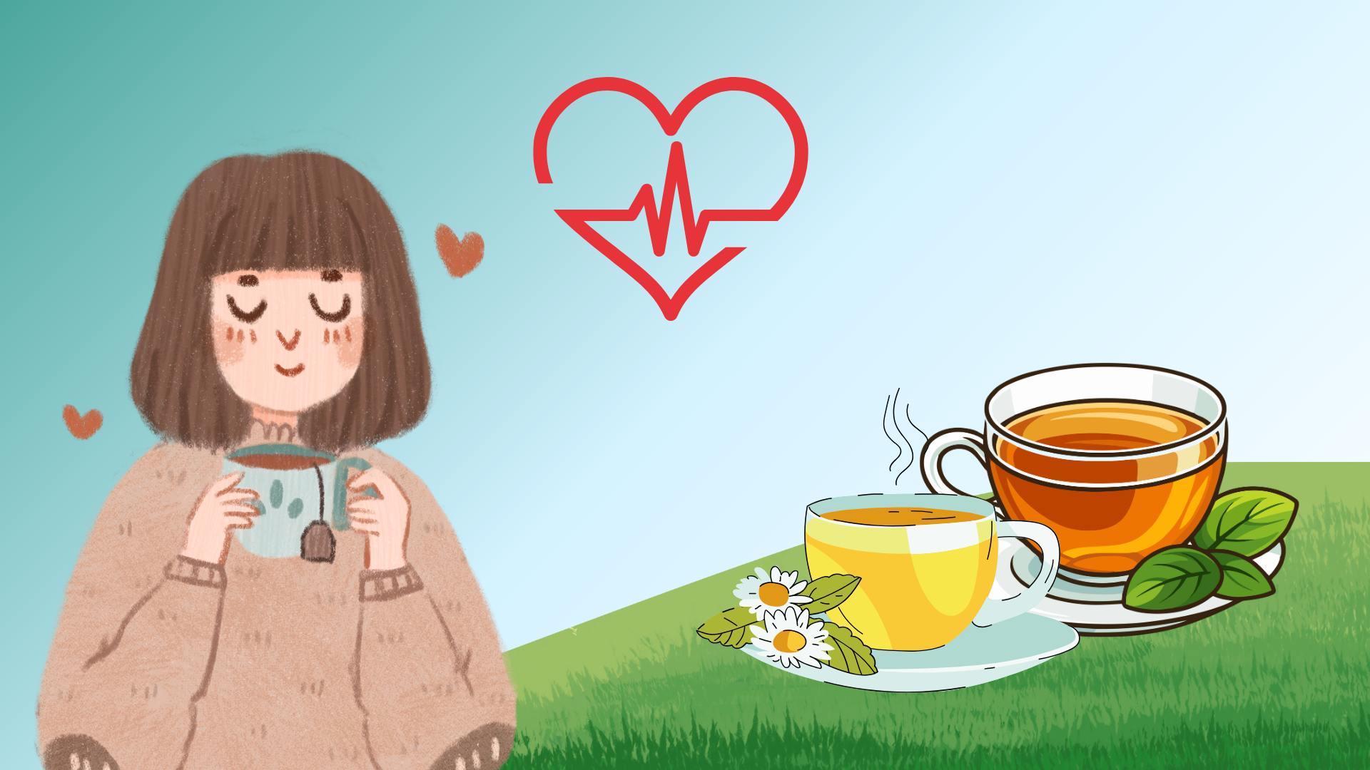 4 types of tea that are good for the heart if used correctly