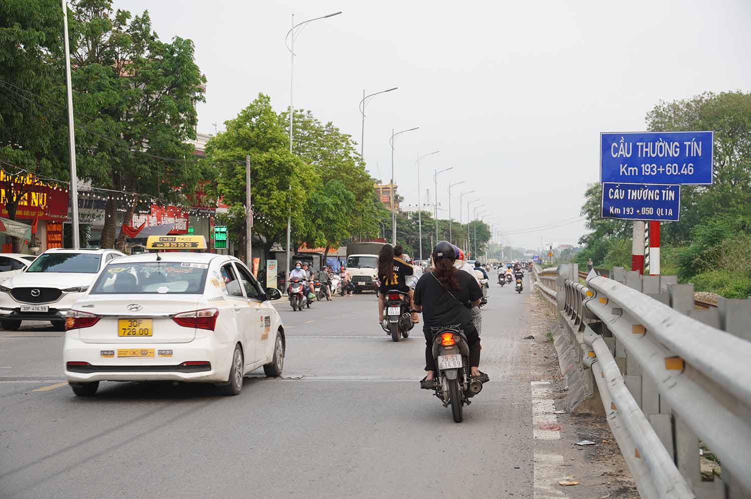 Quoc lo 1A la tuyen duong huyet mach ket noi phia Nam voi trung tam Ha Noi. Anh: Khanh An 