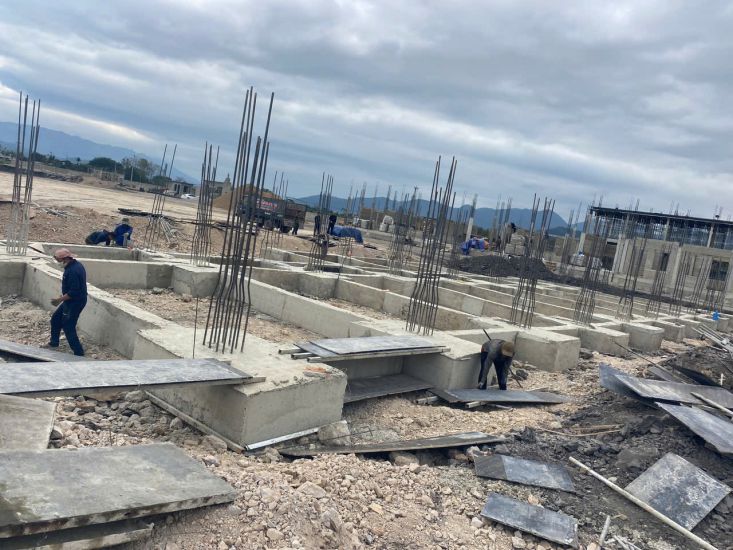 Truong pho thong noi tru lien cap tieu hoc va THCS xa Thanh Yen, Dien Bien.Anh: Van Thanh Chuong