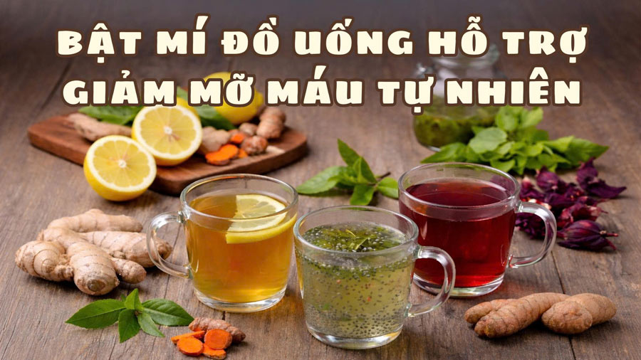 Revealing drinks to support natural blood fat reduction