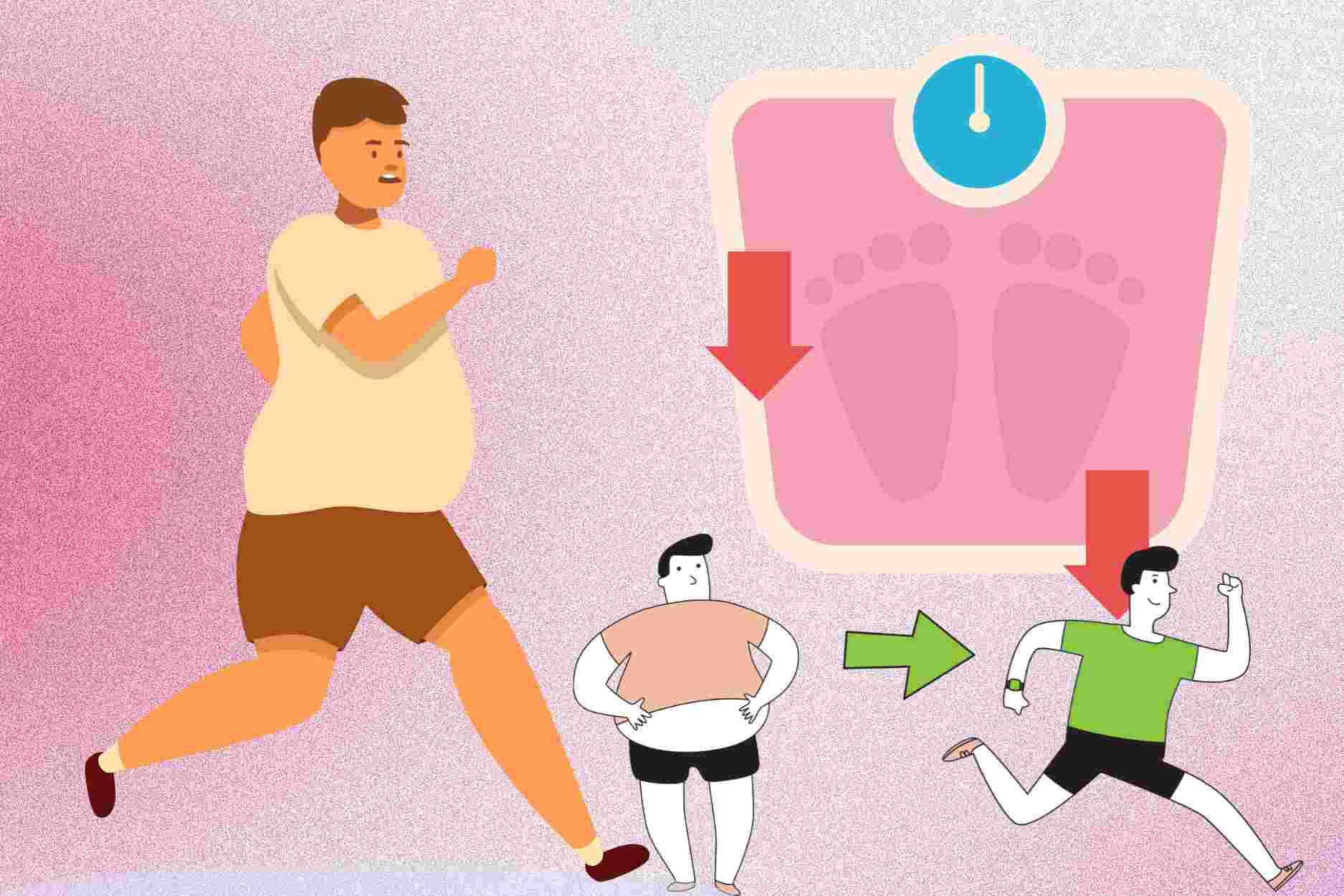 Safe running methods for overweight and obese people