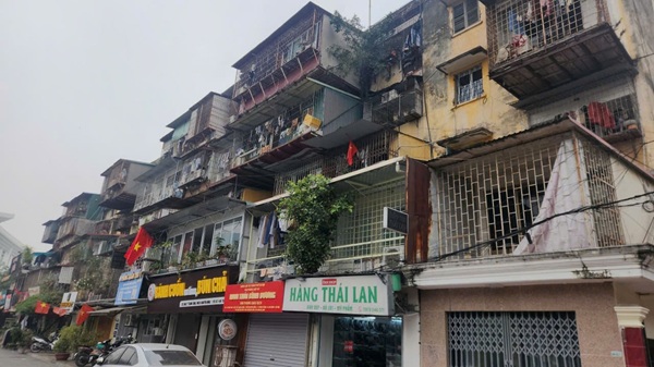 Cơ chế mới mở đường để Hà Nội cải tạo chung cư cũ. Ảnh: Minh Hạnh 