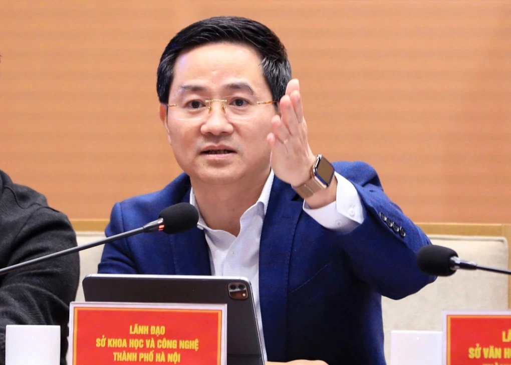 M. Tran Anh Tuan - ancien directeur du departement des sciences et technologies. Photo: Comite populaire de la ville de Hanoï