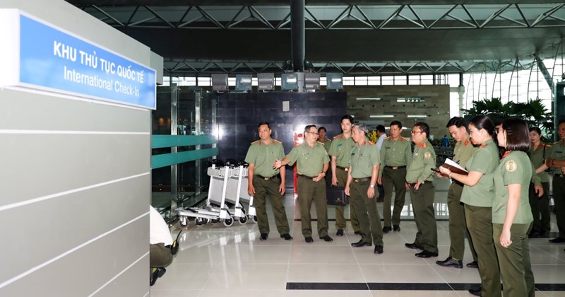 Cần Thơ: Công an khảo sát an ninh tại cửa khẩu, hàng không